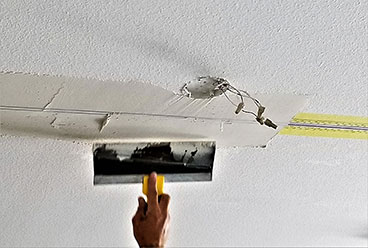 Removing Textured Ceiling Coweta County