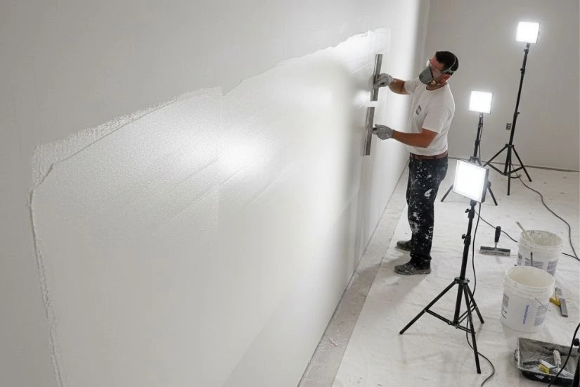 level 5 drywall finishng coweta