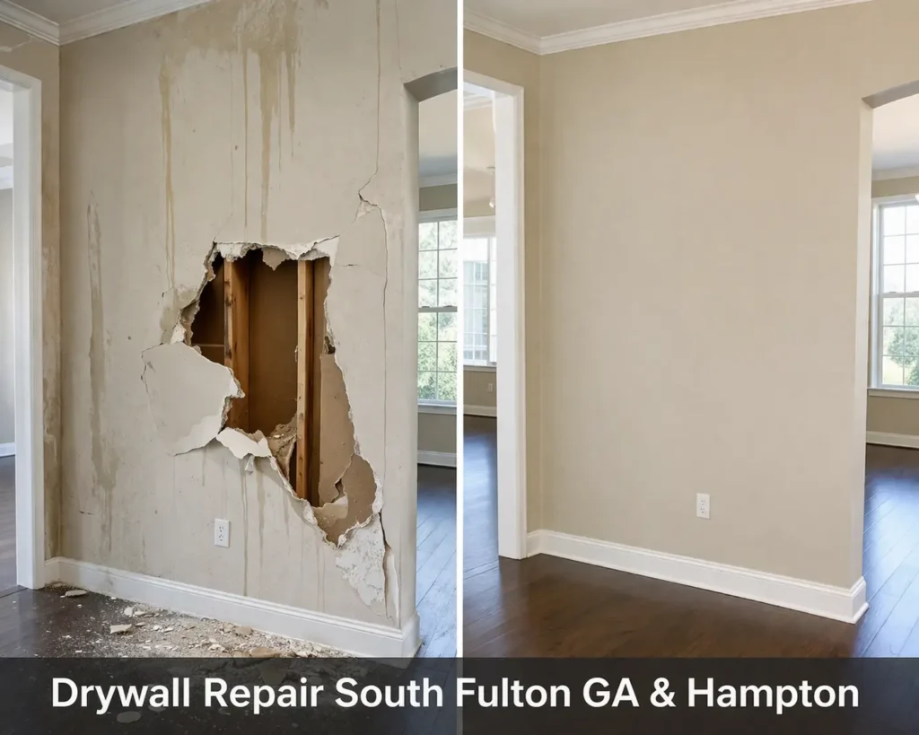 Drywall Repair South Fulton GA & Hampton